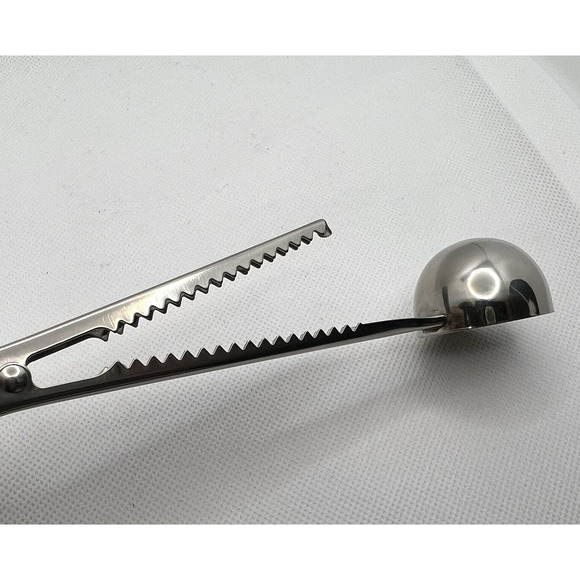 DUNKIN DONUTS Stainless Steel Coffee‎ Scoop Bag Clip DD Java Coffee Espresso Tea - Picture 4 of 7